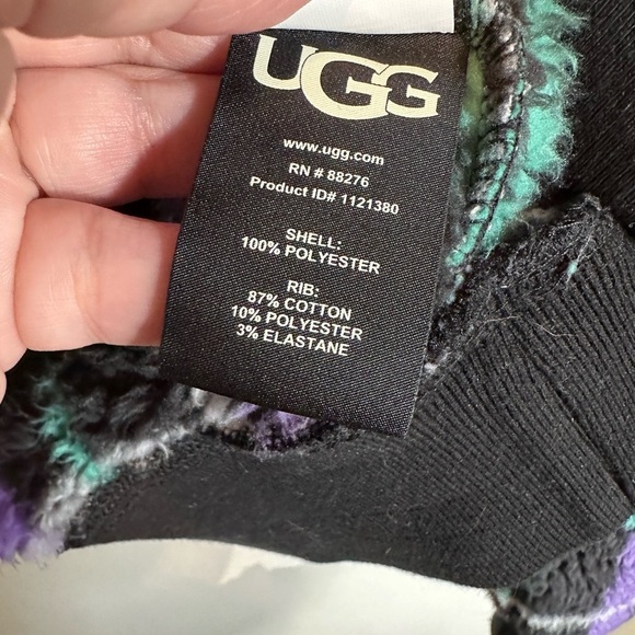 Ugg‎ Women’s Loyra Sherpa Fuzzy Soft Pullover Hoodie XS - Picture 5 of 7
